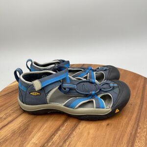 Keen Newport H2 Sandals Youth Girls Size 5 Blue Sport Water Hiking Walking